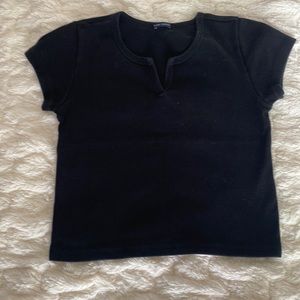 Black T-shirt from Brandy Melville